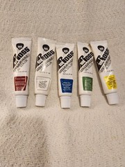 Bob Ross Oil Color Paint Set of 5 (1.25 fl oz/37ml Tubes) Open New/Mostly Full