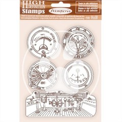 STAMPERIA – RUBBER STAMPS – LADY VAGABOND LIFESTYLE ENGINES