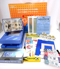 RISO Print Gocco PG-5 Screen Printing Machine Retro JUNK Untested from JAPAN