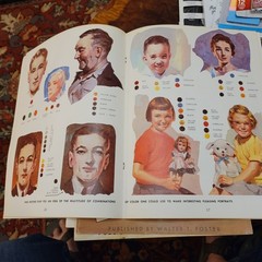 Vintage Walter Foster How to Use Color in Portraits by Merlin Enabnit