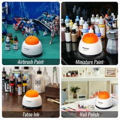 Vortex Mini 3000 Paint Shaker for Airbrush Acrylic Paint, Miniature Model Pai…