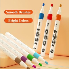 48 Colors Acrylic Markers Paint Pens Markers with Medium Tip, Paint Pens for …