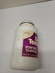 Dry Temp Powder Tempura Paint White