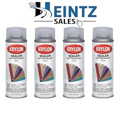 KRYLON 3800 — Glitter Blast Clear Sealer 6oz 4 Pack
