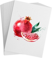 100% Cotton Watercolor Paper 140lb 300gsm 6×8 Cold Press 30 Sheets