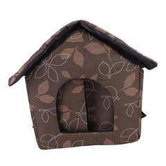Outdoor Cat House Cloth Weather Proof Insulated Pet Shelter Dog House