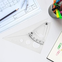 Westcott Adjustable Triangle Scale Set Easy To Read Markings For Crafting