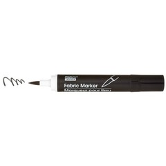 Uchida 722C1 Marvy Fabric Brush Point Marker, Black