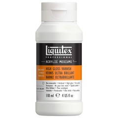Liquitex Archival Permanent Varnish 4 Oz High Gloss Non Yellowing Medium