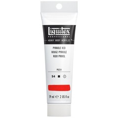 Professional Heavy Body Acrylic Paint 2oz 59ml Tube Pyrrole Red