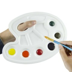 Artist Palette – Professional 10 Section Tray for Dividing Mixing Blending Paint