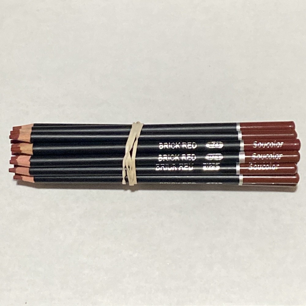 (20) BRICK RED 073 – Soucolor Colored Pencils – 4.0 mm Soft Core