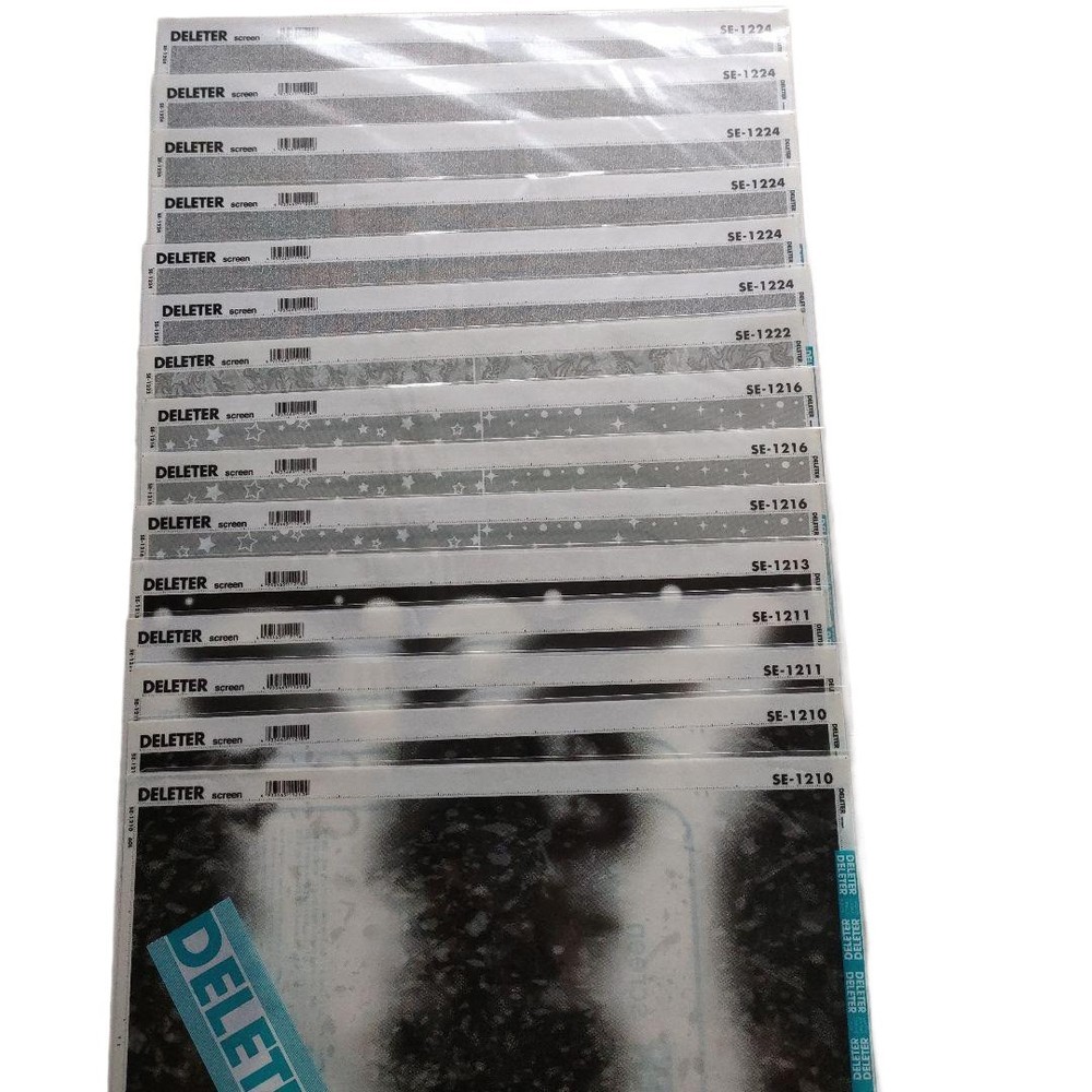 DELETER Screentone Screen Tone set of 15 Comic Manga Illustration Graphic L6
