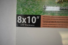 DaVinci Wood Panel Pro Medium Textured Gesso Panel Paint 8″ X 10″ 3/4″ Thickness