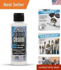 Biodegradable 4oz Airbrush Cleaner for All Paint Types – Proven Performance