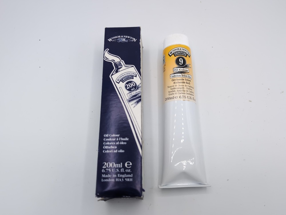 Winsor & Newton Winton Oil Colour 6.75 oz. 9 Cadmium Yellow Hue