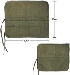 Paint Brush Holder 22 Slots Canvas Pouch for Acrylic Oil Watercolor | Free Ship