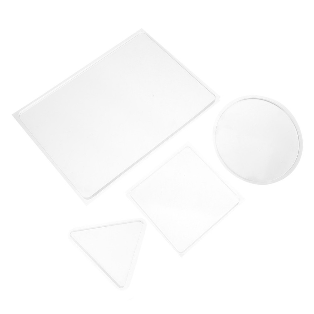 4pcs Gel Printing Plates: Reusable Monoprinting Plates – Non-Stick