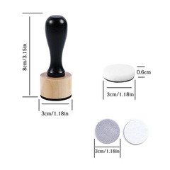 50 Packs Mini Ink Blending Tool Set, 2 Applicator Tools 4pcs NO