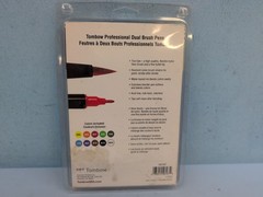 Tombow Dual Brush Pens Primary Pallette 10 Pen Set 56167