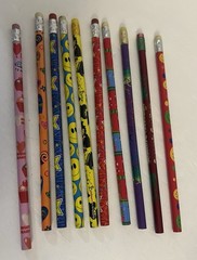 Kids Lead Pencil No . 2 Multi Colors Set Of 10