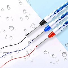 8Pcs Deep Reach Markers Waterproof Deep Hole Marker Pens 34mm Construction Marke