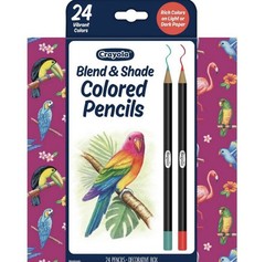 Crayola Blend And Shade Colored Pencils – 24 Count