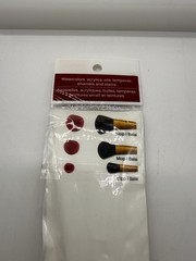 Craft Smart Paint brushes 4 packs total 14 Brushes w/rubber grip All sizes NEW