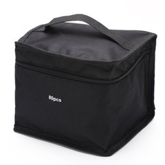 Pencil Bag Art Marker Pen Storage Bag Canvas Folding Square Pen Stationery Bag
