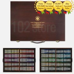Mungyo Gallery Artists’ Handmade Soft Pastel Wood Box of 200 Colors MPHM-200W