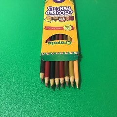 Crayola 8 Multicultural Coloured Pencils School and Craft Supplies,Pencil Crayon
