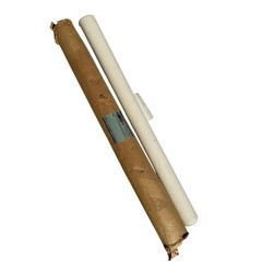 Vintage Artist Primed Cotton? Duck Canvas Roll 40” Wide Approx. __ Yds Unused