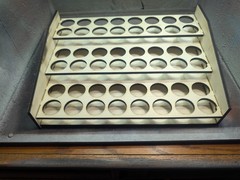 Air Brush Paint Rack 5mm basswood 48 count