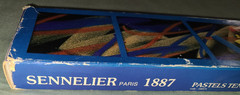 Vtg Sennelier Pastels Tendres Surfins “A L’Ecu” extra soft 25 asst colors 132171