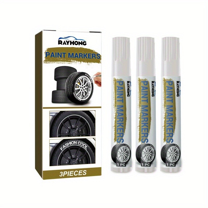 Rapid – Drying,Smudge – Proof,Efficient Fast – drying Tire Marker for Car Tires