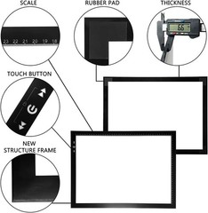 A3 LED Artist Tracing Light Box – High Brightness