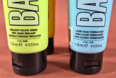 Liquitex Basics Acrylic Paint Lot of 8 Grey Purple Yellow Black Orange Blue
