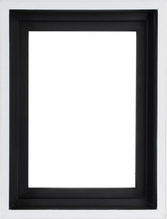 Illusions Floater Frame for 3/4″ Deep Canvases – 20X24 White – No Glass or Backi