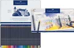 Faber-Castell Goldfaber colored pencil set 36 colors can 114736