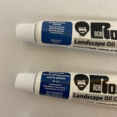 Bob Ross Landscape Oil Set of 12 Tubes 37 ml + 1 Liquid White Bottle 118 ml