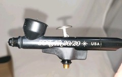 🔥 Badger Air Brush SOTAR 20/20 Gravity Feed Airbrush 2020-2F 2020 large cup NEW