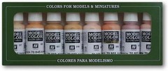 Vallejo – Model Color Face & Skin Tones 4.87 Fl Oz (Pack of 1), Multicolor