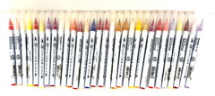 Kuretake ZIG Clean Color Real Brush 31 Pens 26 Colors Made in Japan