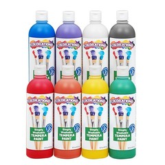 Colorations Paraben-Free Simply 128 Fl Oz (Pack of 1), Assorted, 8 Colors