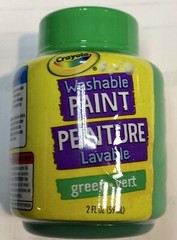 Crayola Washable Paint RED BLUE GREEN Buy now! Great Holiday Gift
