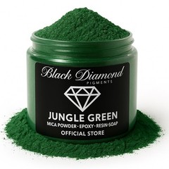 Black Diamond Pigments® | Jungle Green is a premium professional pigment