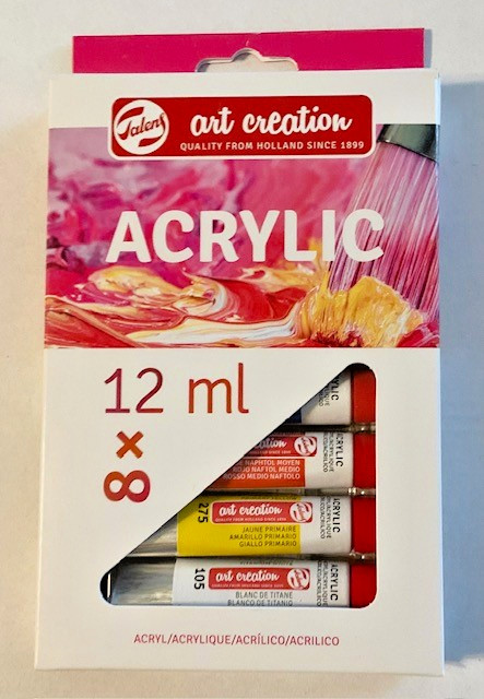 Royal Talens Art Creation Acrylic Paint ~ Eight 12 ml Tubes