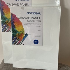 15 Pack Mixed Size Blank Stretched Cotton Canvas Set Various Sizes New Sealed