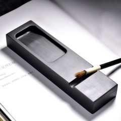 6.9inch Chinese Ink Stone Brush Rest Inkstone Calligraphy Painting Sumi-e Tool