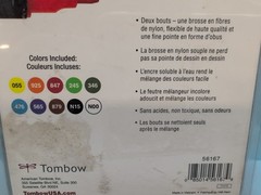 Tombow Dual Brush Pens Primary Pallette 10 Pen Set 56167